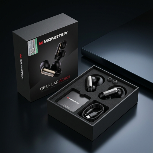 Monster Open Ear AC601 Air Conduction Bluetooth Headphones