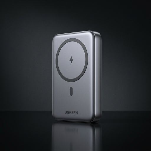 UGREEN 10,000mAh Magnetic Wireless Power Bank – 20W USB-C