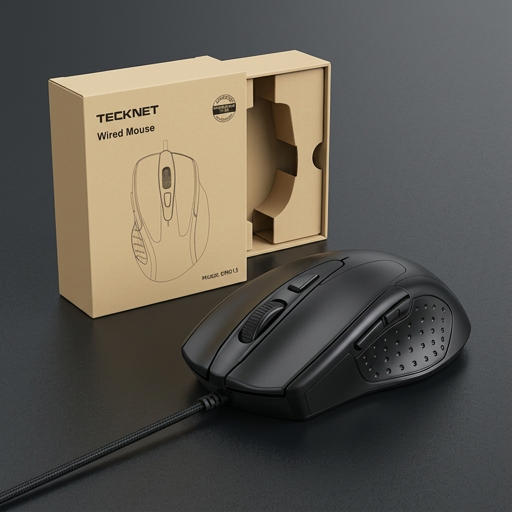 TECKNET Wired Mouse UM013